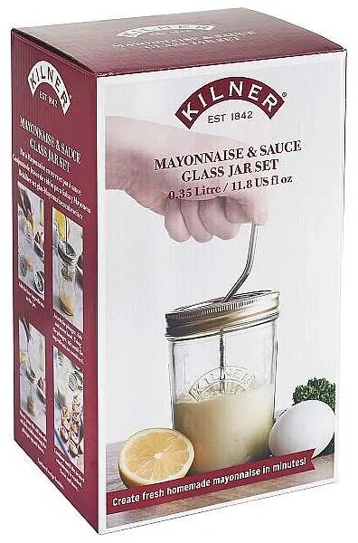 Kilner Dóza na výrobu domácej majonézy 0,35 l