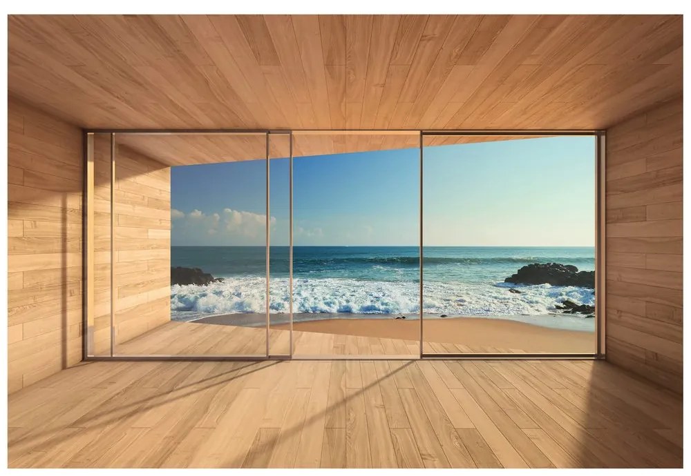 Samolepiaca tapeta nádherný výhľad na more