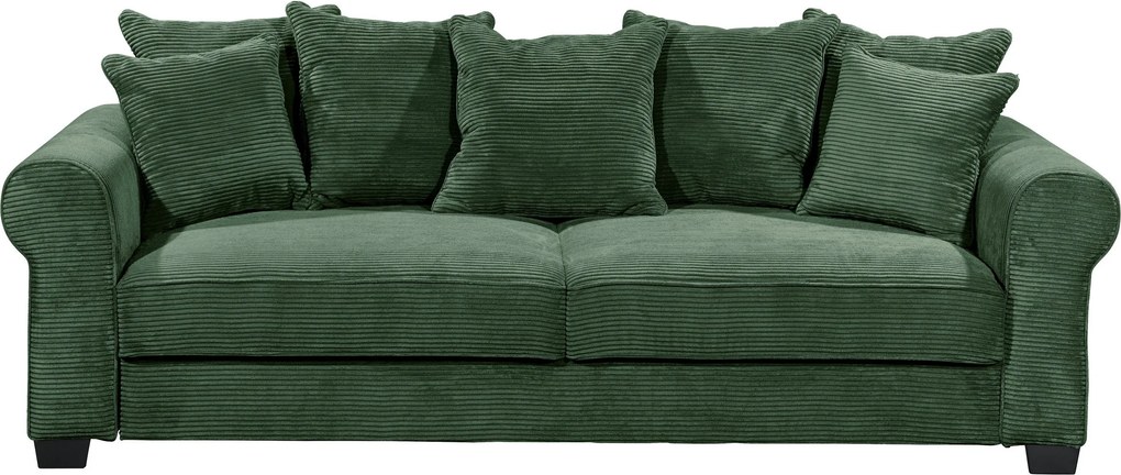 XXXLutz ROZKLADACIA POHOVKA, textil, tmavozelená MID.YOU - Sedačky - 002220047307
