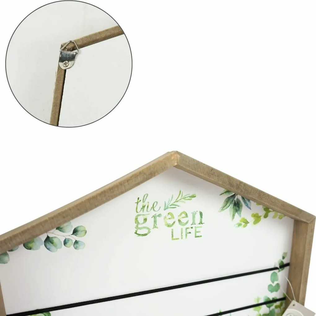 Nástenná doska na fotografie GREEN LIFE, prírodná