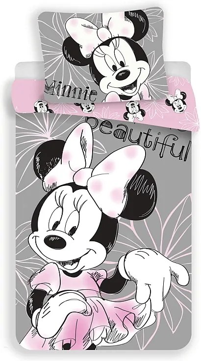 Jerry Fabrics Minnie beautiful 140x200/70x90 cm