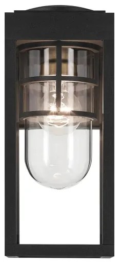 Kichler KL-HONE-S-BKT - Vonkajšie nástenné svietidlo HONE S 1xE27/60W/230V IP44