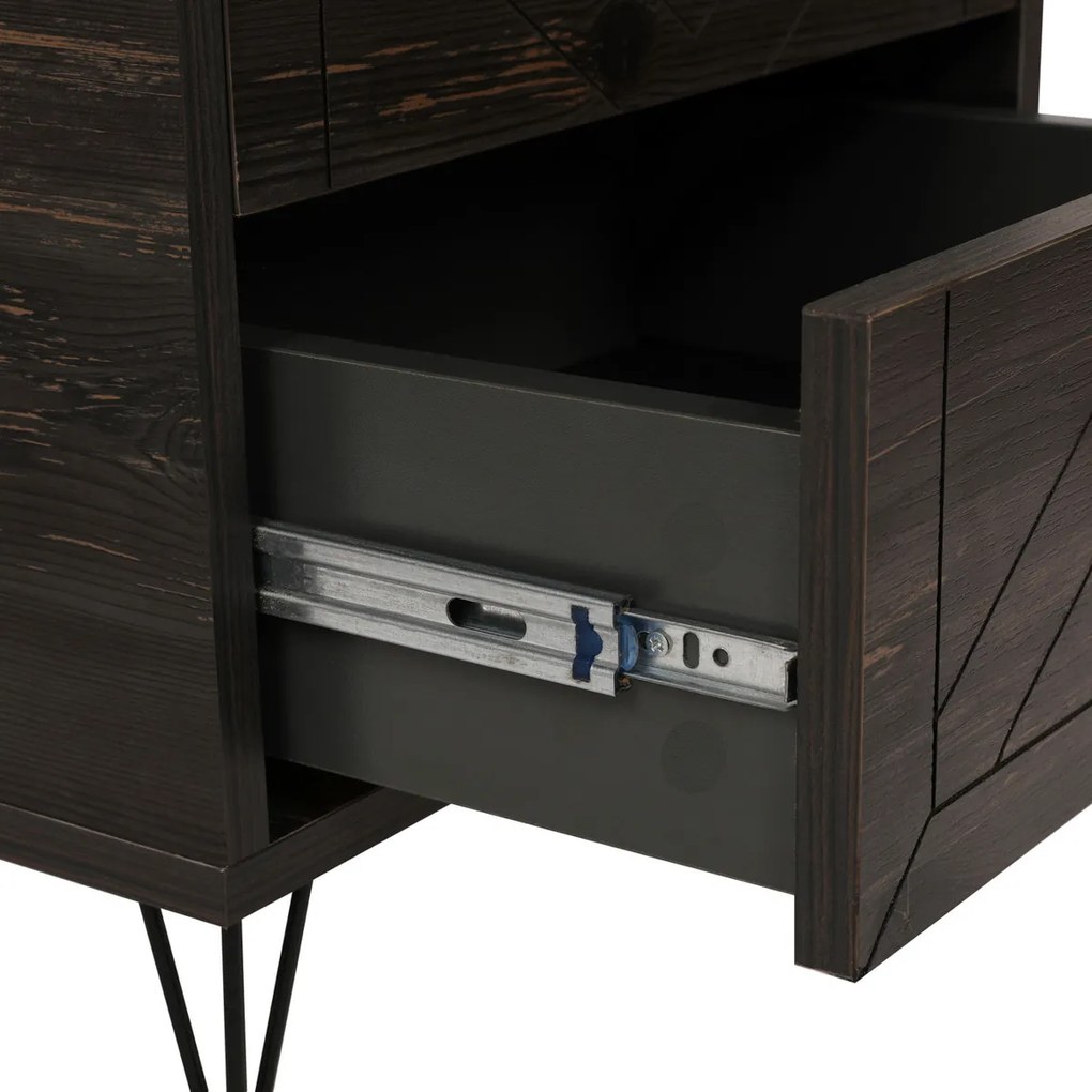Nočný stolík Luna Dark Brown