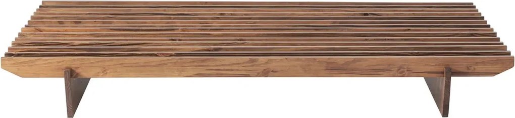 furniture-nabytek.cz - Masívna posteľ Cannes z akácie, lakovaná, hnedá – 140×200 cm