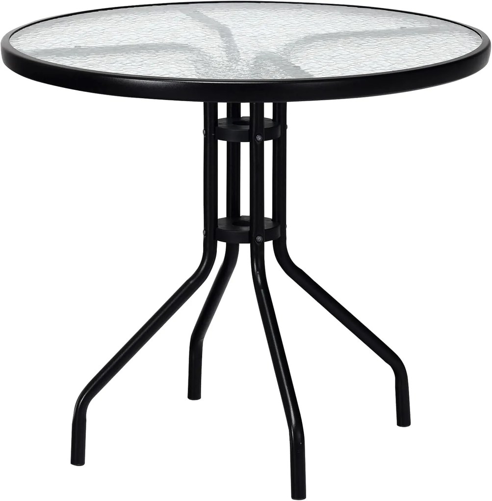 Dekorstudio Okrúhly stôl na balkón ISLAND 90cm