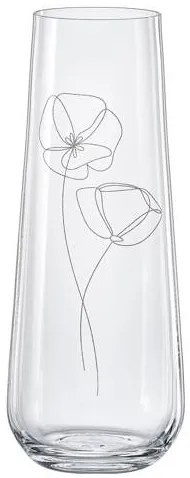 Crystalex Poháre na prosecco FLOWERS 250 ml, 4 ks