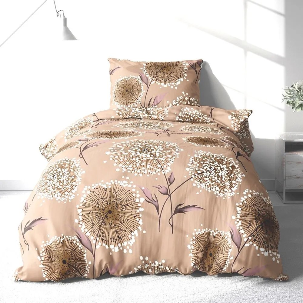 Bavlnené obliečky Homa RENA FLEURS 4-dielna sada 140x200 cm