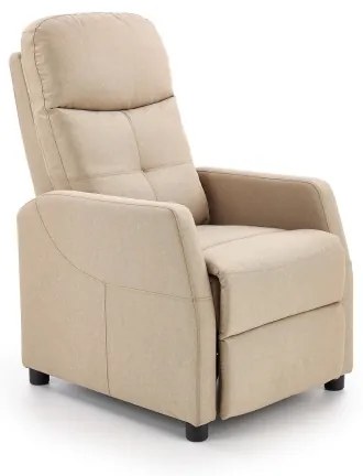 Polohovateľné kreslo FELIPE béžová