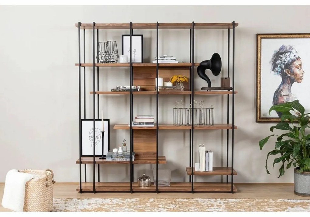 Regálová jednotka Cooper Walnut