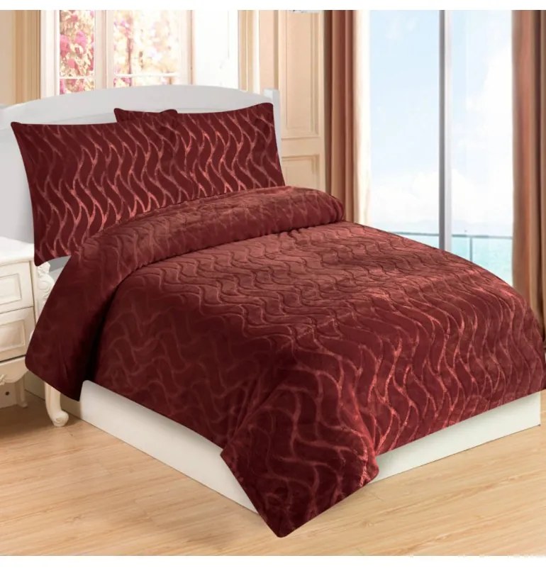 Obliečky z mikroplyšu Juliet, Štandardný set jednolôžko obsahuje 1x 140x200 + 1x 70x90