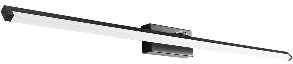 Toolight Rea - Toolight, LED kúpeľňové svietidlo nad zrkadlo 20W 100CM APP375-1W, čierna, OSW-05005