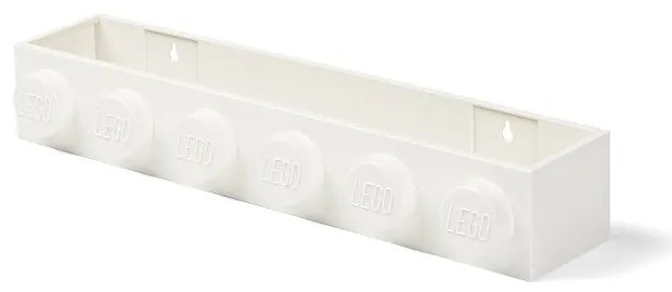 Detská biela nástenná polička LEGO® Sleek