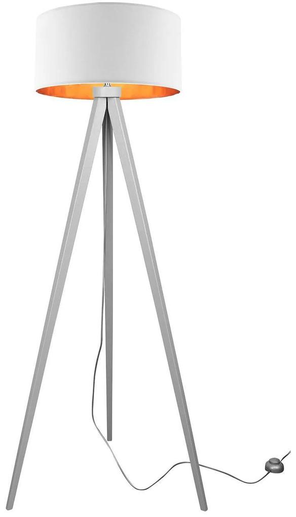 Stojacia lampa Shade, 1x textilné tienidlo (výber zo 4 farieb), (výber zo 4 farieb konštrukcie), (fi 40cm), g