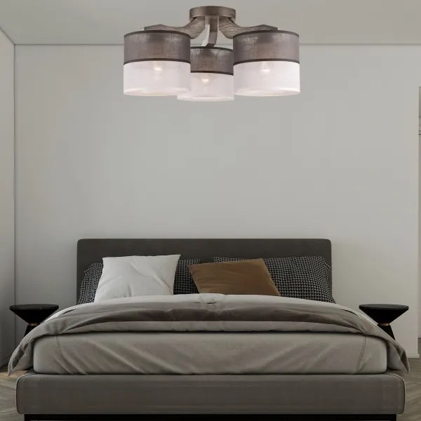 Prisadený luster ANDREA 3xE27/60W/230V