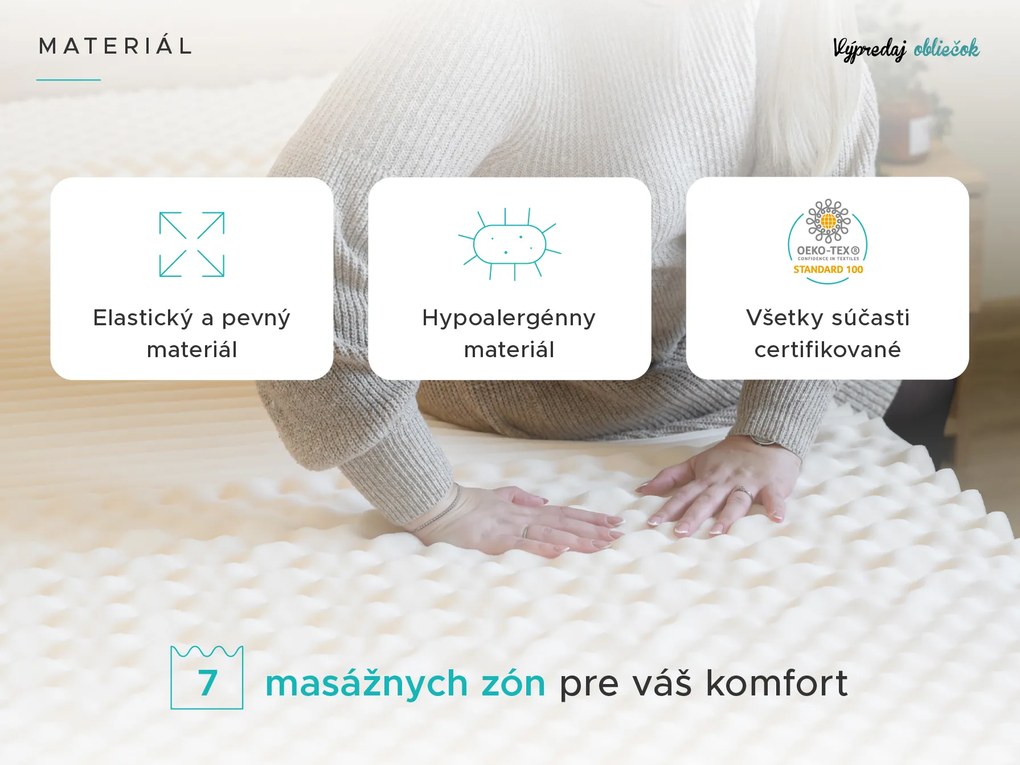 Kokosový matrac COCO MAXI 20 cm 80 x 200 cm Ochrana matraca: BEZ chrániče matraca
