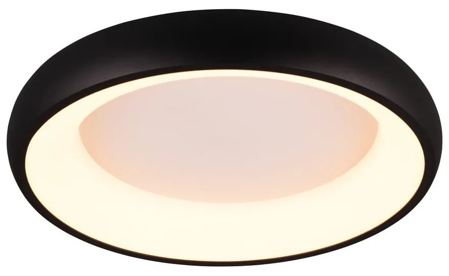 Čierne LED stmievateľné stropné svietidlo Cardona – Trio