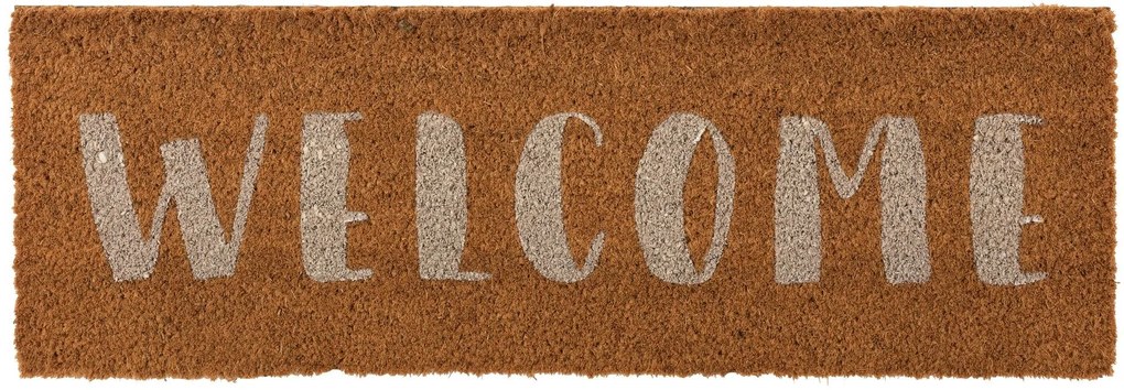 Rohožka z kokosových vlákien Welcome - 75*25*2 cm