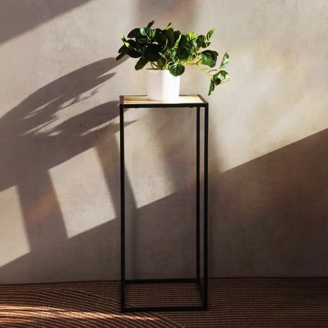 Stojan na kvety ROH čierny 876696