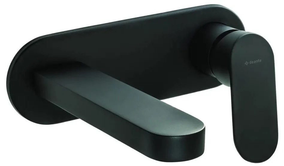 Deante BGA_N54L - umývadlová batéria ALPINIA pre podomietkovú inštaláciu, čierna