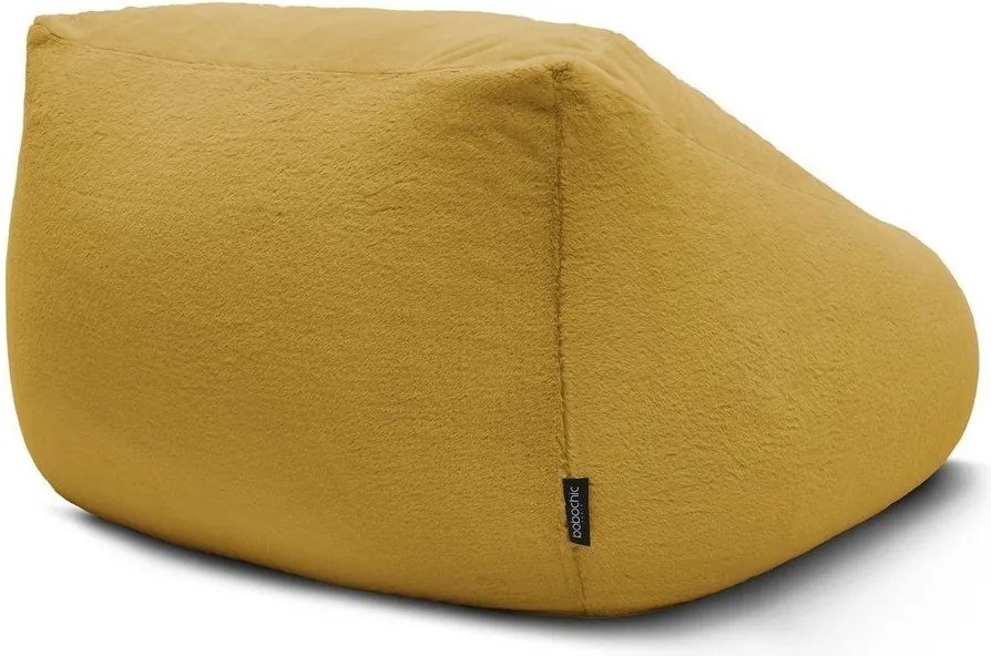 Žltý sedací vak z umelej kožušiny Lilibet – Bobochic Paris