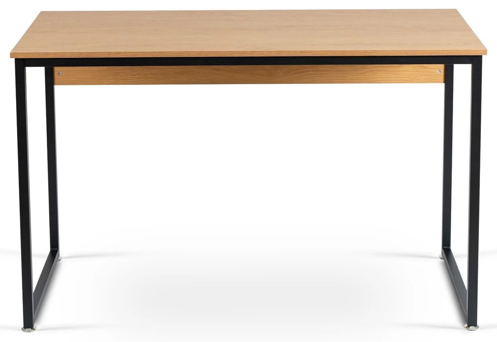 Písací stôl Ross 120 cm dub zlatý/čierny