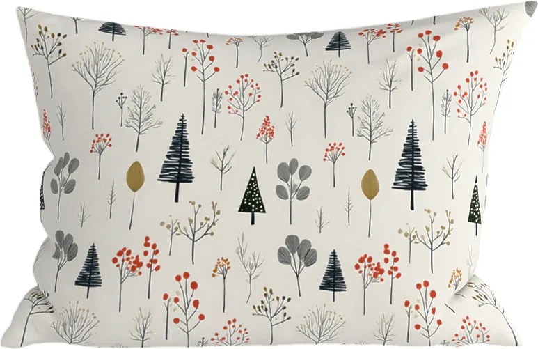 Obliečka na vankúš z mikrovlákna NORDIC NATURE 50x70 cm, farebný