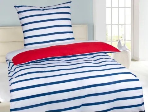 Obliečky renforcé Marina, pruhované%