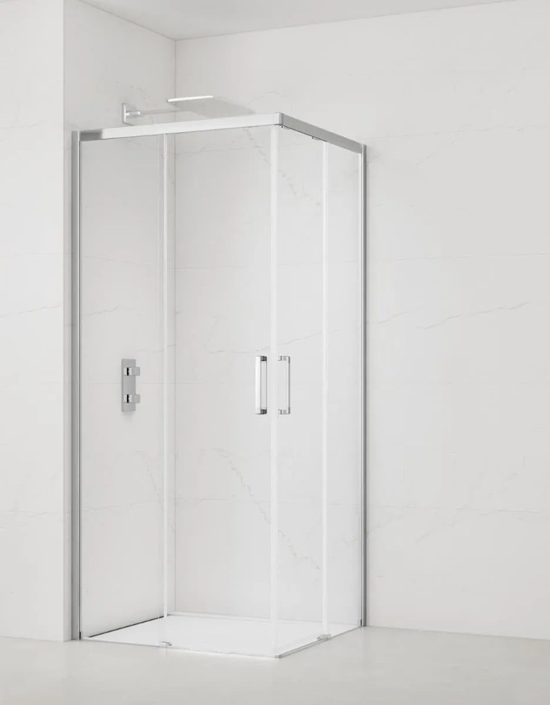 Sprchový kút štvorec 100x100 cm SAT TEX BB SATTEXQBB100CRT