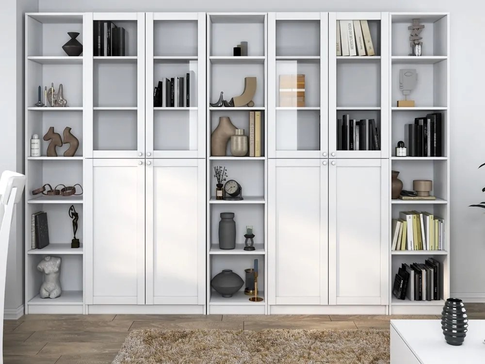 Vitrína PAPHOS 40 cm III biela