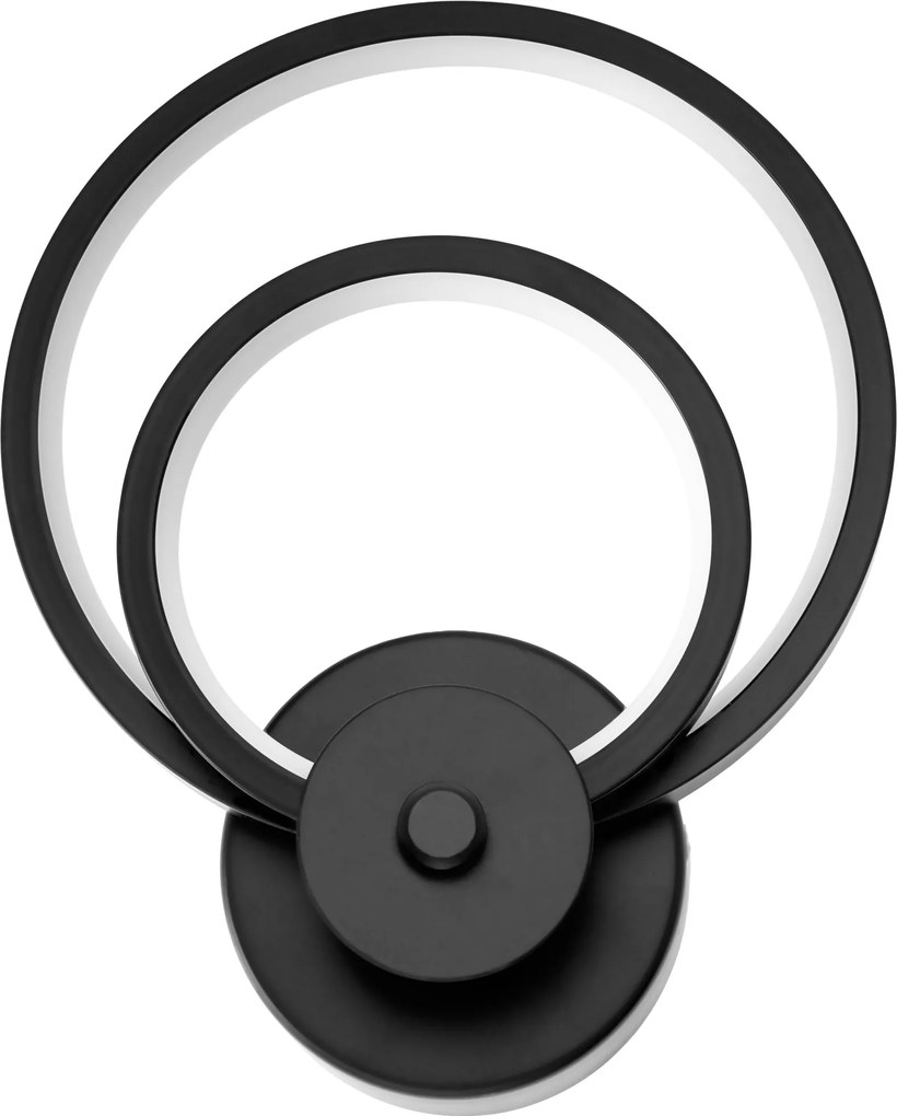 Toolight Toolight, LED nástenné svietidlo APP1042-W, čierna, OSW-03622