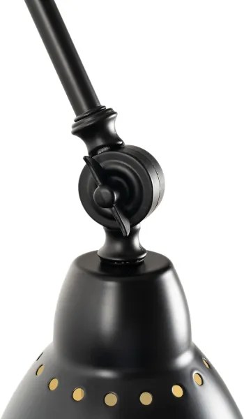 BRILAGI - Nástenná lampa QUILL 1xE27/40W/230V 83 cm čierna