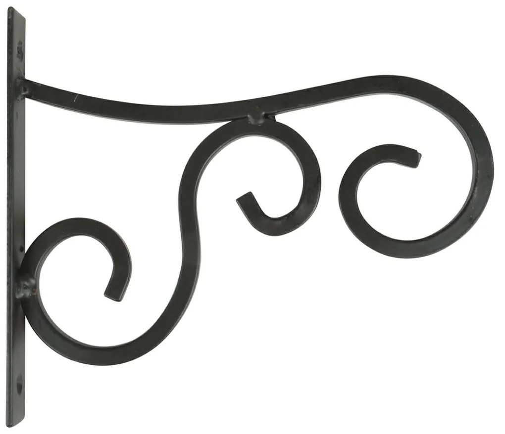 Kovový držiak na kvetináč Irma, 18,5x21 cm, čierna