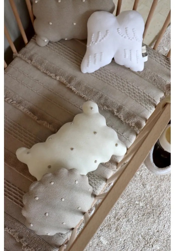 Detský vankúšik Biscuit Ivory – Lorena Canals