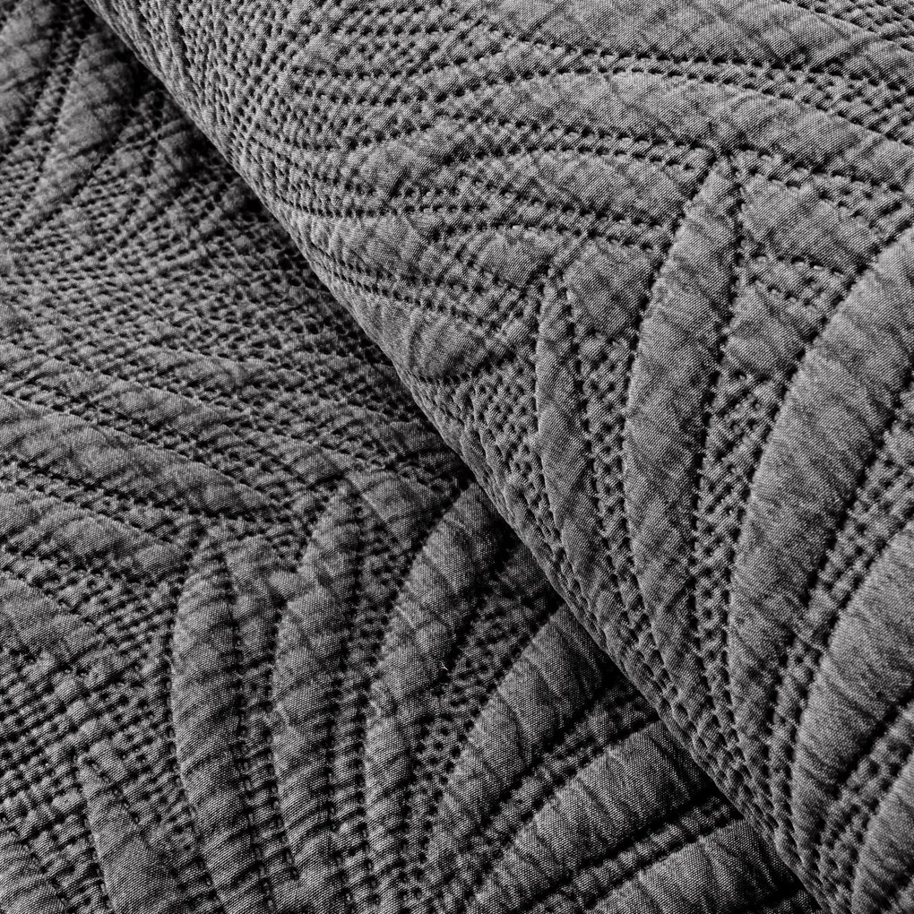 PREHOZ NA POSTEĽ STONE1 170X210 CM TMAVOSIVÁ