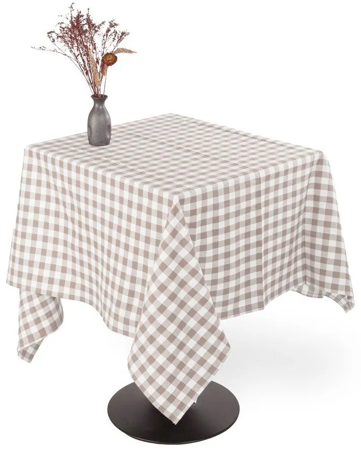 Bavlnený obrus 150x150 cm Gingham – Tiseco Home Studio
