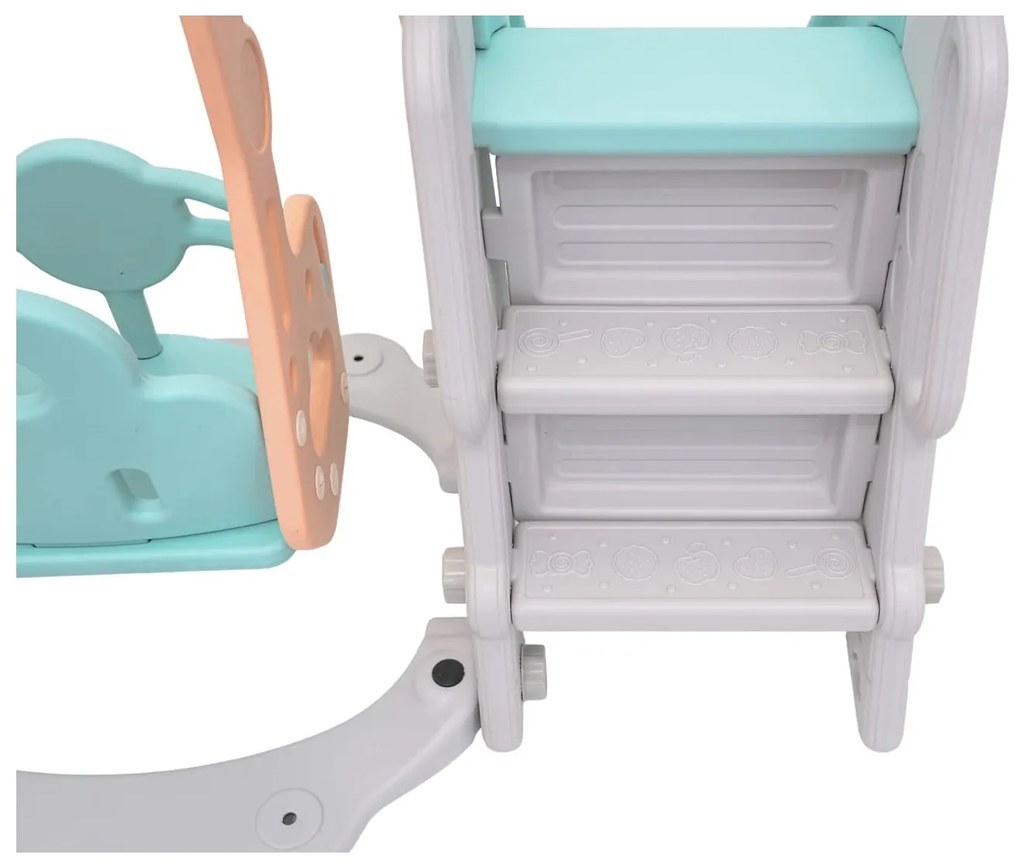 Detské ihrisko 3 v 1 s hojdačkou a šmykľavkou  ZOG.GB-008