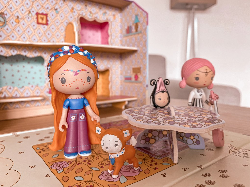 Tinyly - Bluchka & Indie + domček