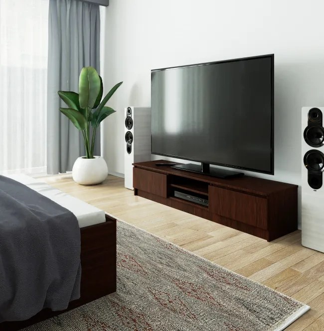 Stolík pod TV RTV K 160 CLP wenge