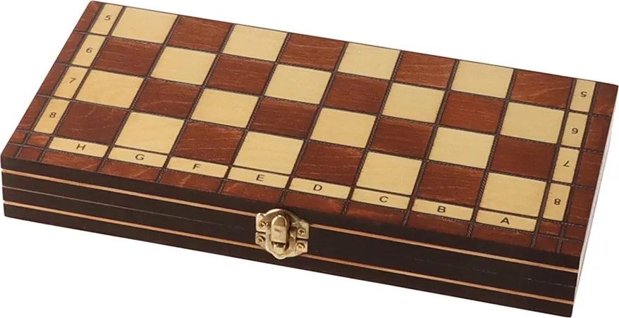 ČistéDrevo Drevené šachy 3 v 1 - 29 x 29 cm