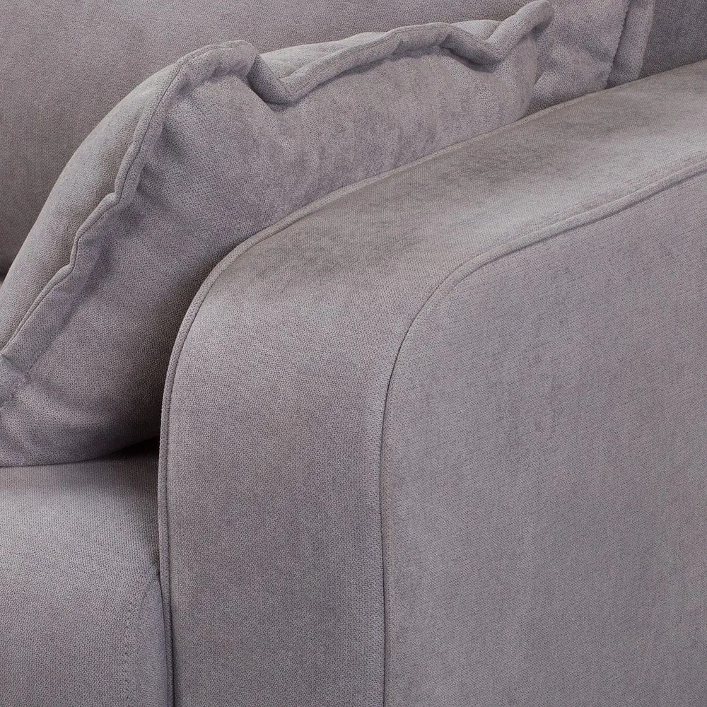 Sivá pohovka 193 cm Beata - Ropez