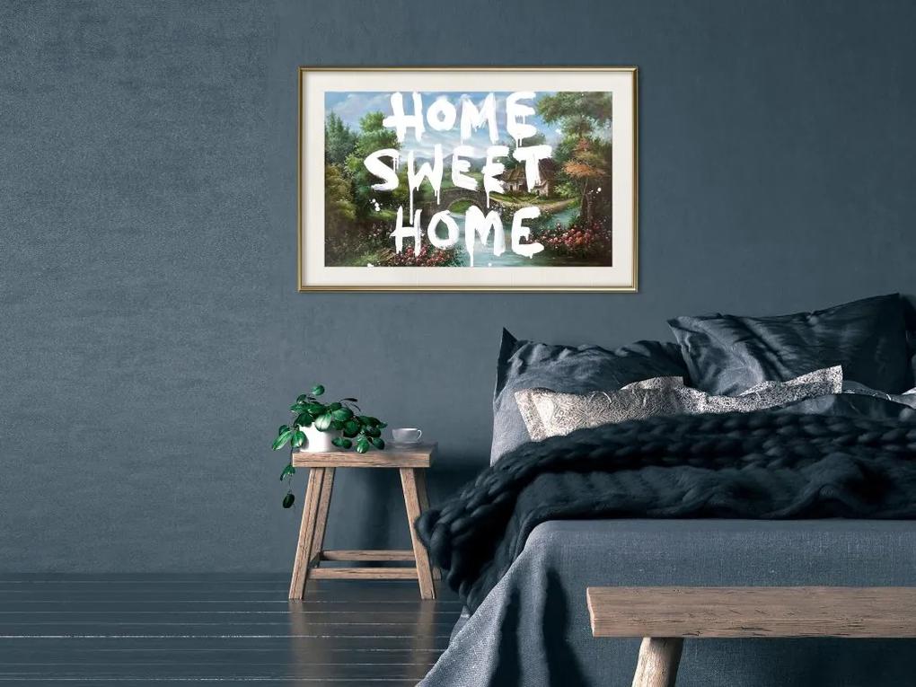 Artgeist Plagát - Dream House [Poster] Veľkosť: 45x30, Verzia: Čierny rám