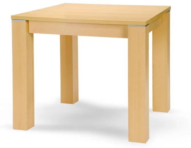 Stima Stôl PERU Rozklad: + 40 cm rozklad, Odtieň: Tmavo hnedá, Rozmer: 160 x 80 cm