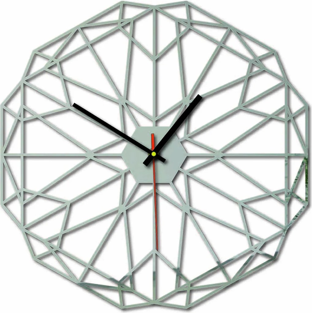 SENTOP | Nástenné hodiny geometrické plexisklo TOMARR l SENTOP X0097 PLEXI SKLO analógové