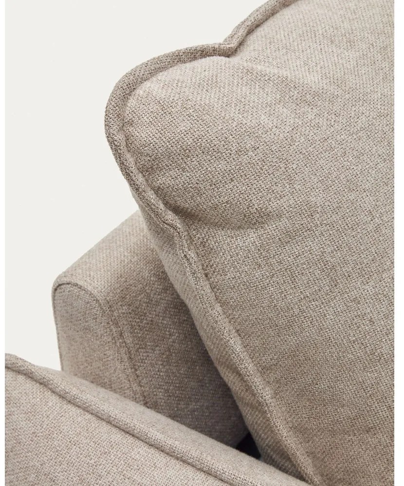 Béžová rozkladacia pohovka 185 cm Carlota – Kave Home