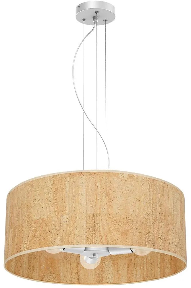 Luster na lanku CORK 3xE27/60W/230V