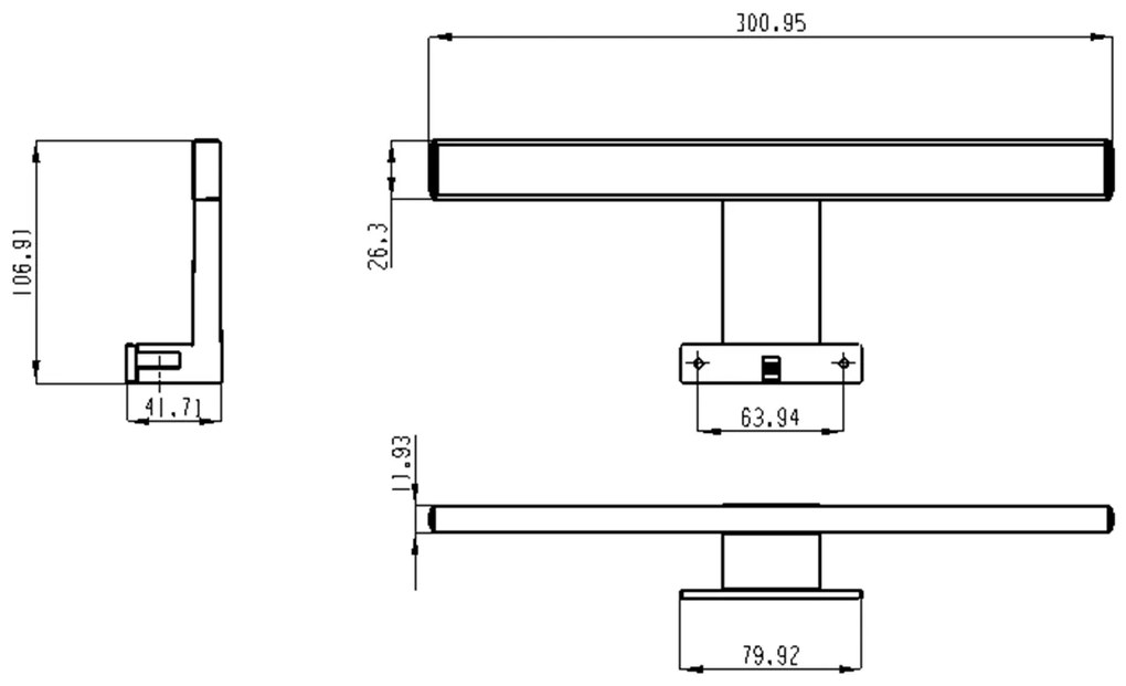 Aqualine Aqualine, SERAPA LED svietidlo 5W, SA147