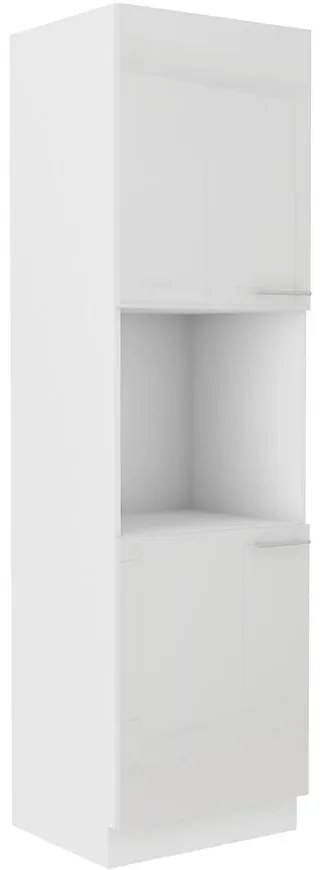 Kuchynská skrinka Lara 60dp-210 2f Bb Mdf biely lesk
