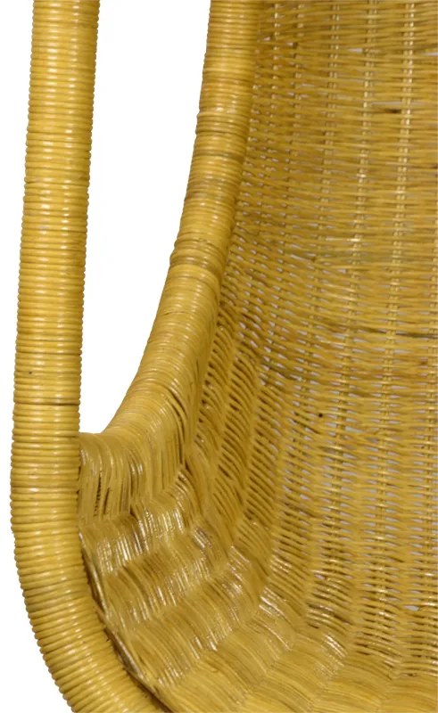 Závesné ratanové kreslo medové Rozmery (cm): Křeslo včetně stojanu