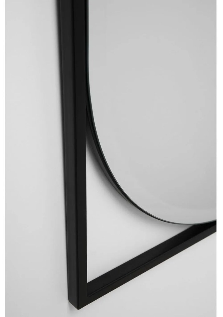 Bonita nástenné zrkadlo čierne 81x81 cm