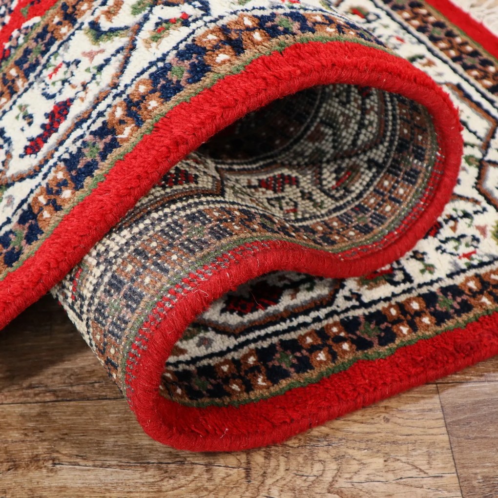 Kusový ručne tkaný koberec Mir red, 120x180, červená, obývacia izba, Asra